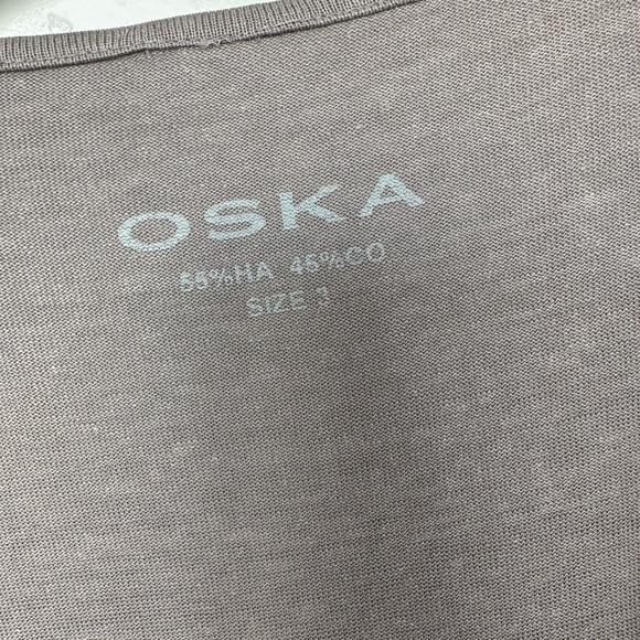 OSKA Hemp and Cotton Blend Midaxi Dress - Picture 3 of 7